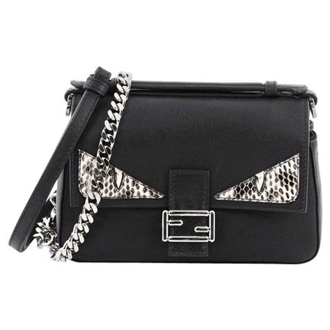 fendi micro baguette python|Fendi bag.